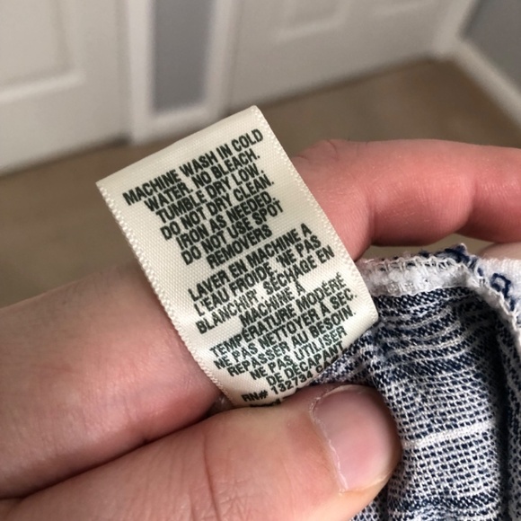 Bella Dahl Striped Sleeveless Romper Size Medium - Picture 10 of 16